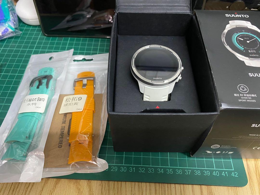 SUUNTO 9 GEN1.BARO.WHITE, 男裝, 運動服裝- Carousell