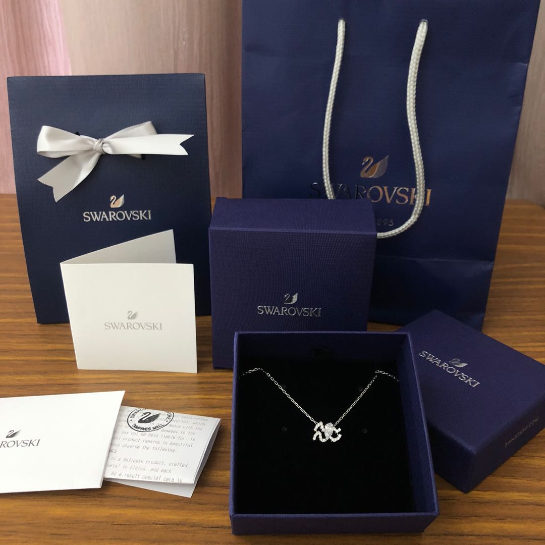 Swarovski store aquarius necklace