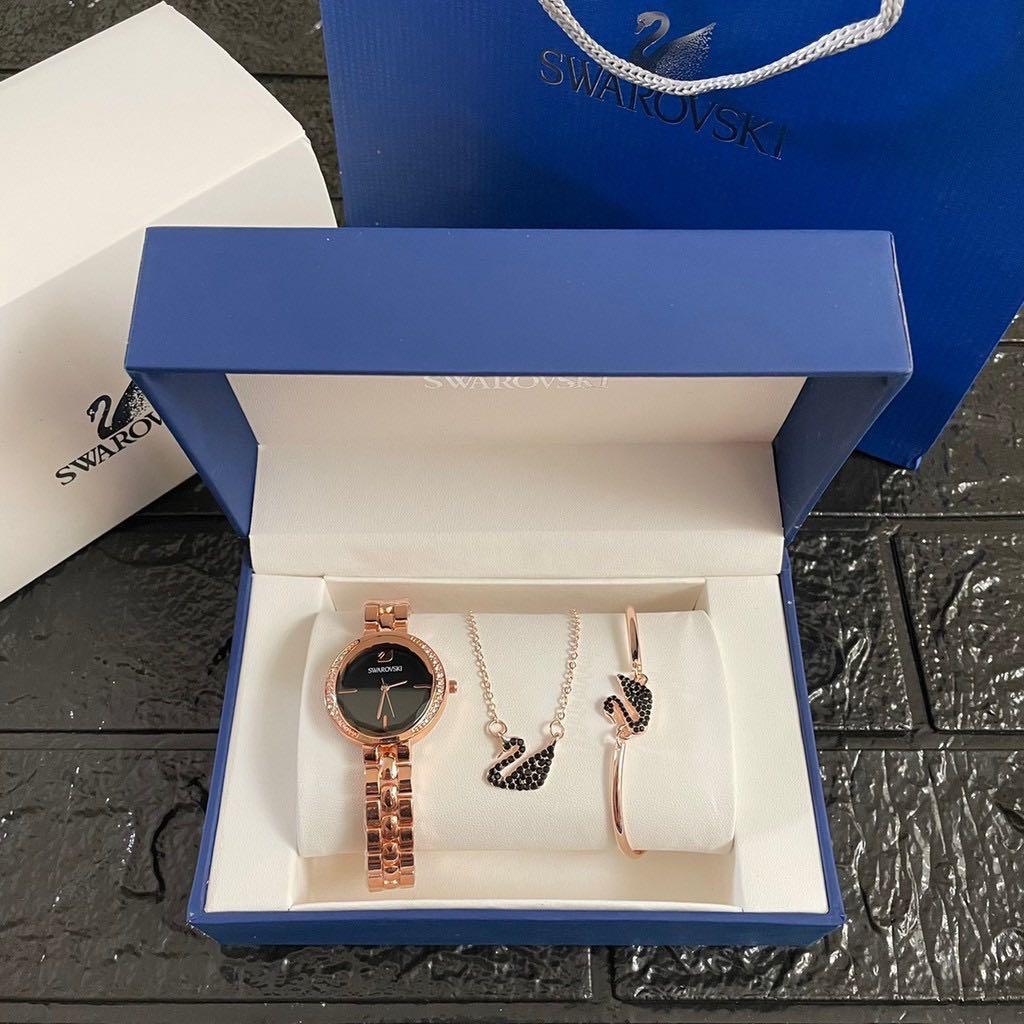 Swarovski watch gift set shop