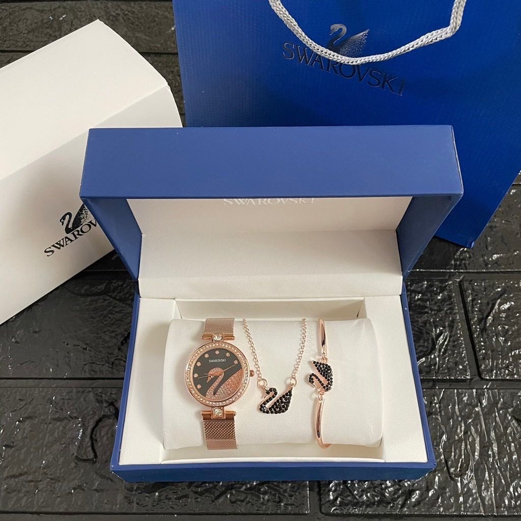 Swarovski swan watch hotsell