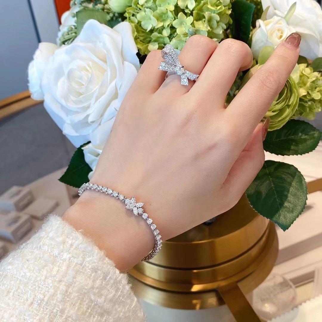 Tiffany full diamond bracelet