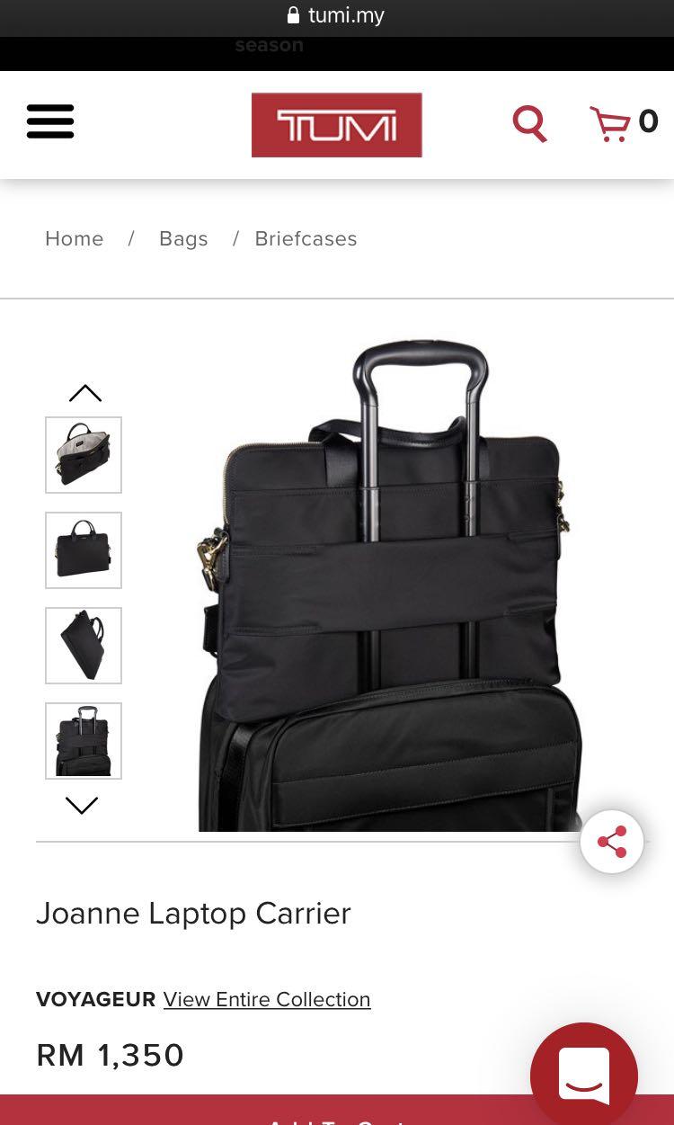 Tumi joanne sale laptop carrier