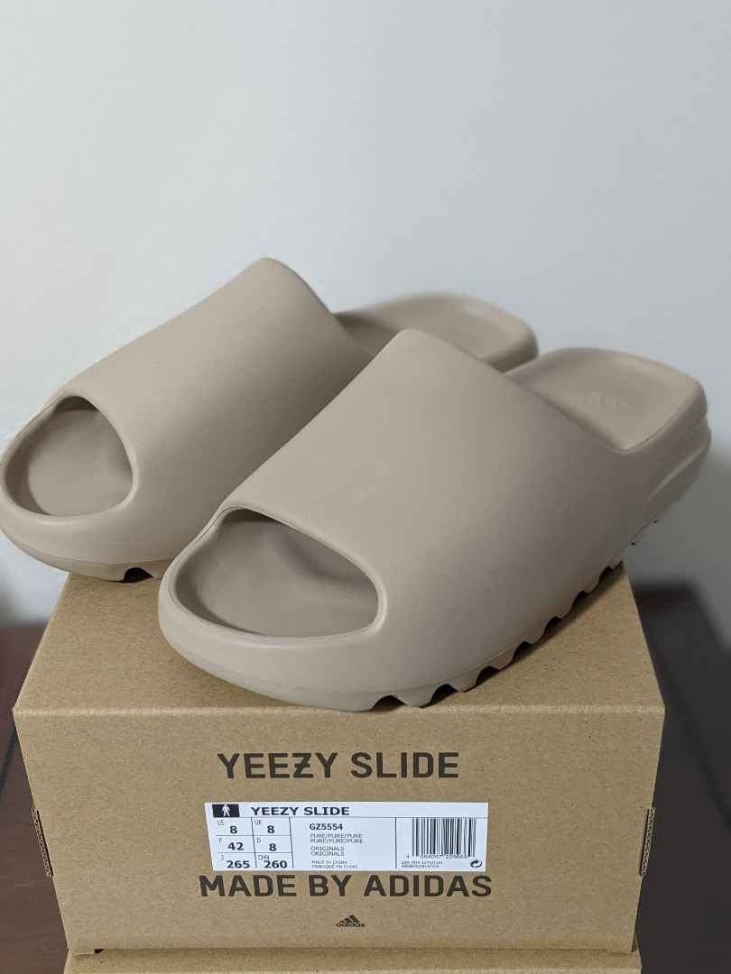 Yeezy slides hot sale womens 8
