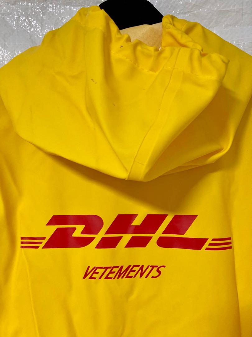 Vetements 2024 dhl raincoat