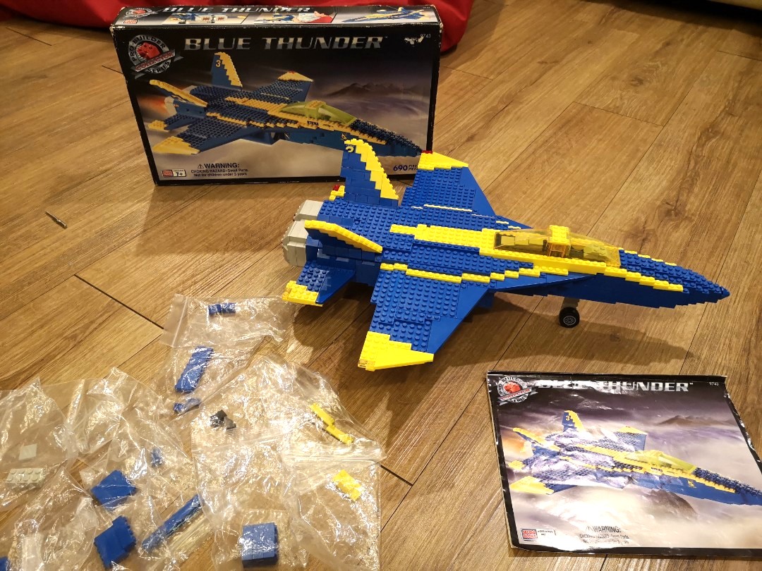 Mega bloks deals blue thunder