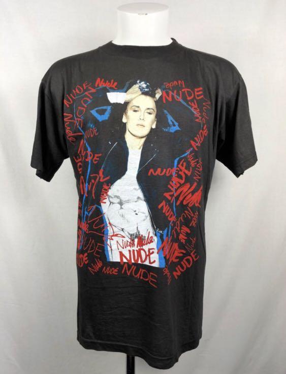 Vintage 80s Dead or Alive Nude Japan Tour 1989 Thin Cotton, Men's