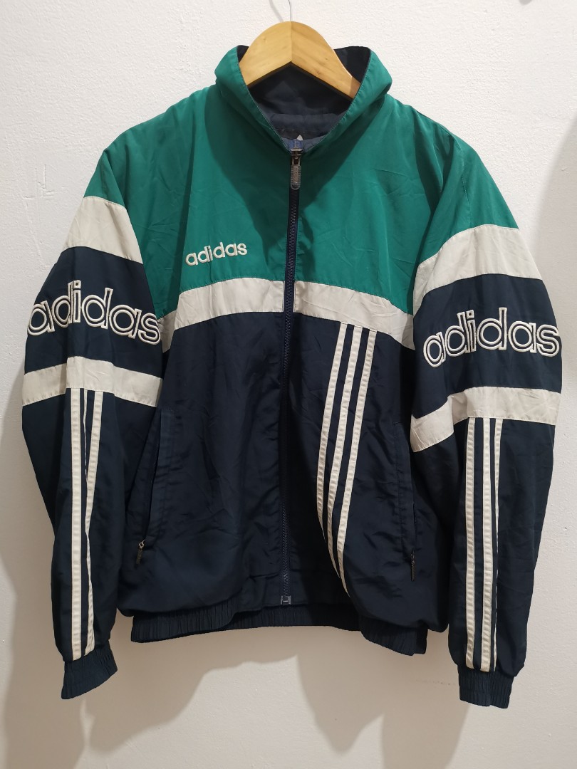 Vintage adidas jacket 90s sales