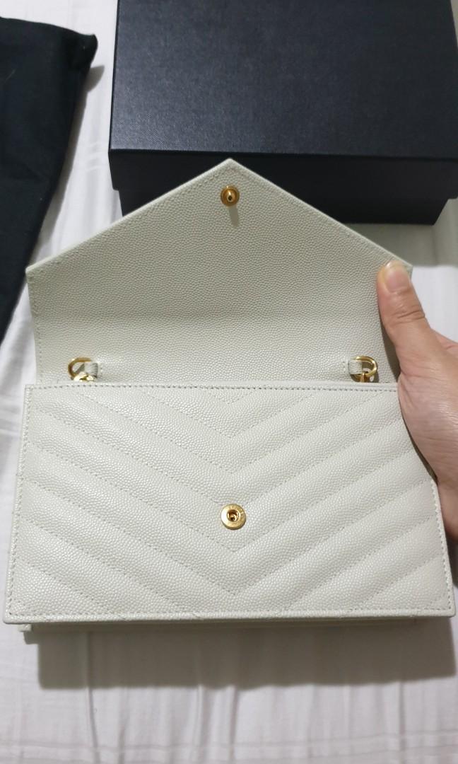 YSL ENVELOPE WOC, Luxury, Bags & Wallets on Carousell