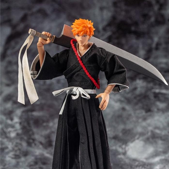 現貨 批發 1 12 Gt 大聖模型bleach Shf 死神卍解黑崎一護天鎖斬月 興趣及遊戲 玩具 遊戲類 Carousell
