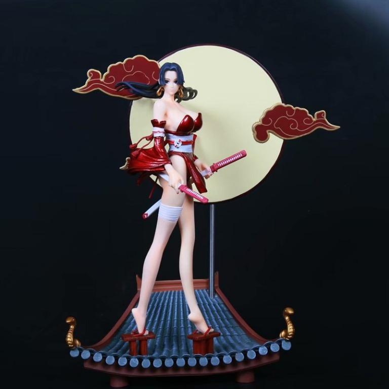 31cm In Stock One Piece Boa Hancock 海贼王 女帝 Toys Games Bricks Figurines On Carousell