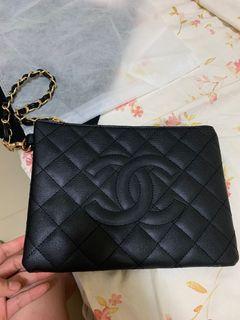 香奈兒金球手拿包