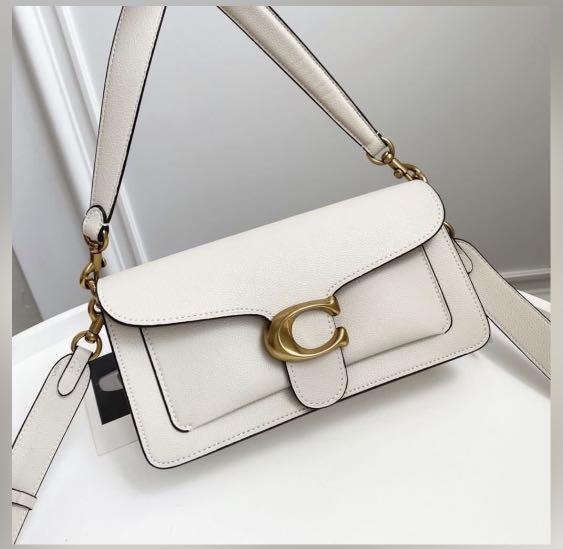 Best Selling Coach Bacchus Shoulder Bag White Color