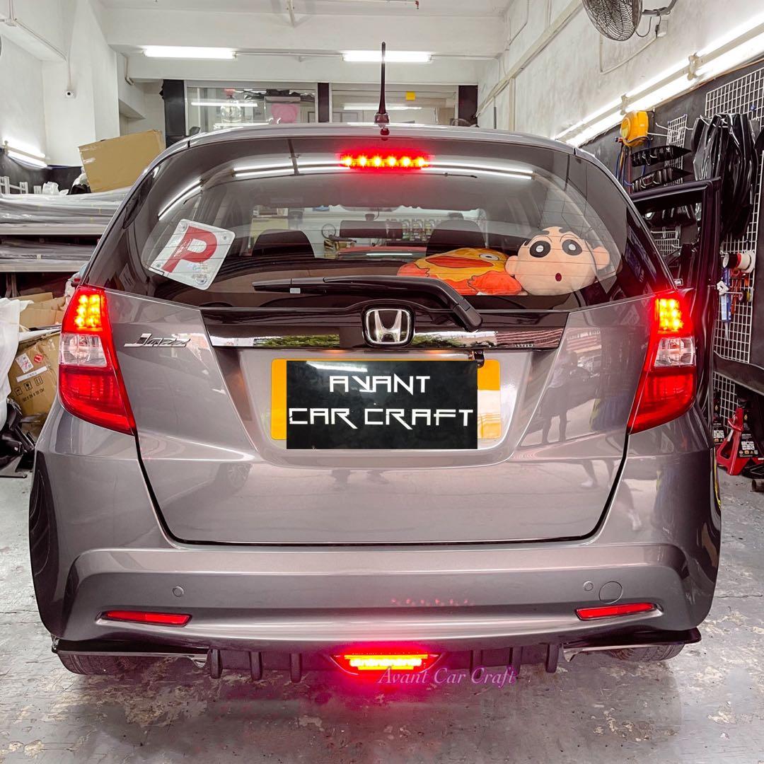 本田honda Fit Jazz Ge6 Ge8 包圍頭唇裙腳尾擾流 汽車配件 改裝 內外零件 Carousell