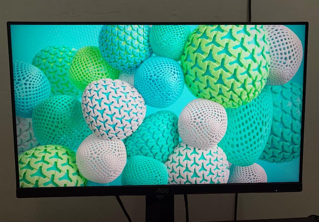 Gaming Monitor Aoc 24g2 Fhd 144hz 24inch Electronics Computer Parts Accessories On Carousell