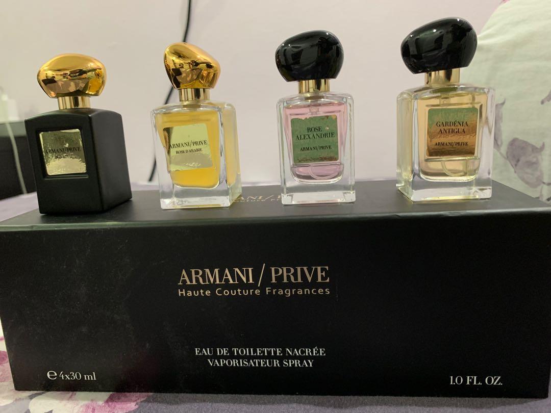 Armani prive mini set, Beauty & Personal Care, Fragrance & Deodorants on  Carousell