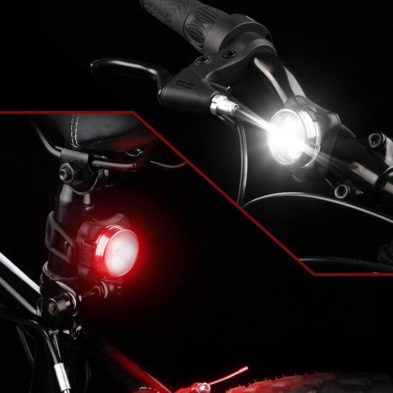 ascher led bike light set