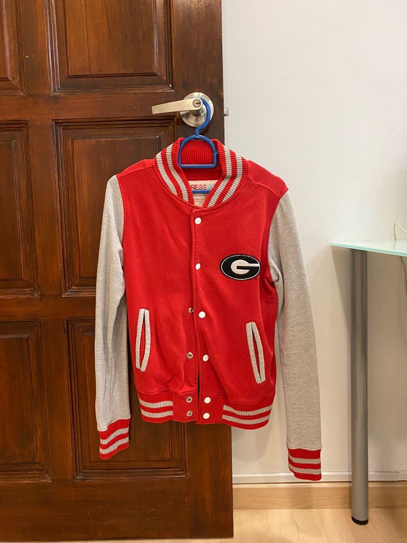 Georgia bulldogs letterman jacket on sale