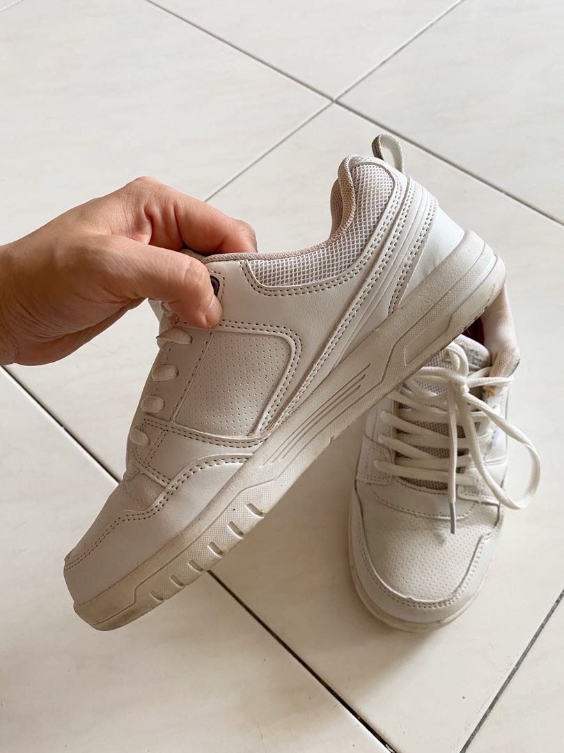 Bata white school clearance shoes for girl