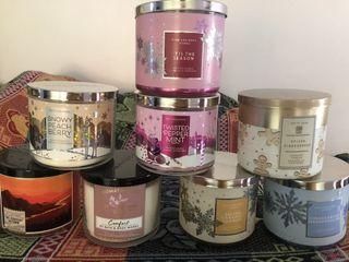 Bath&body works scented candle