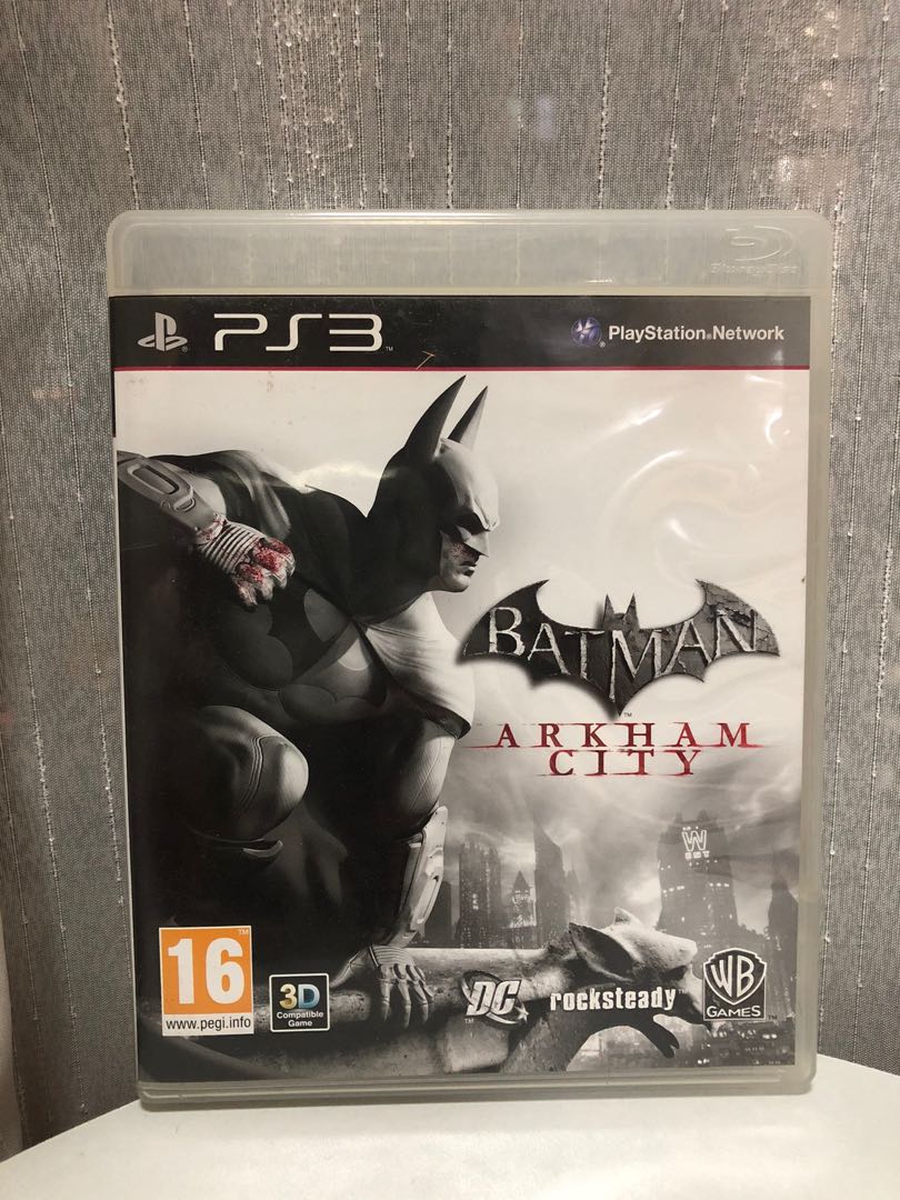 BATMAN ARKHAM CITY (PS3), Video Gaming, Video Games, PlayStation on  Carousell