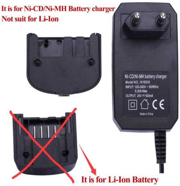 For Black & Decker 9.6V 12V 14.4V 18V 24V HPB18 Battery Charger
