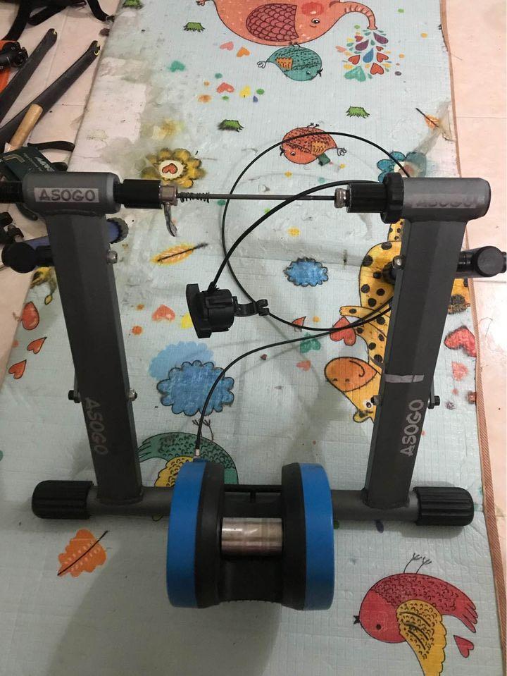 Asogo discount bike trainer