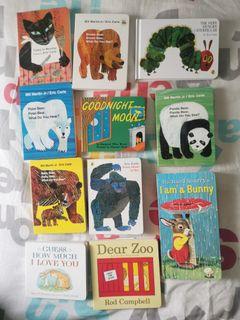Board Books award winning titles eric carle rod campbell dear zoo brown bear the very hungry caterpillar