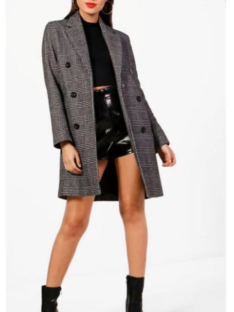 boohoo overcoat