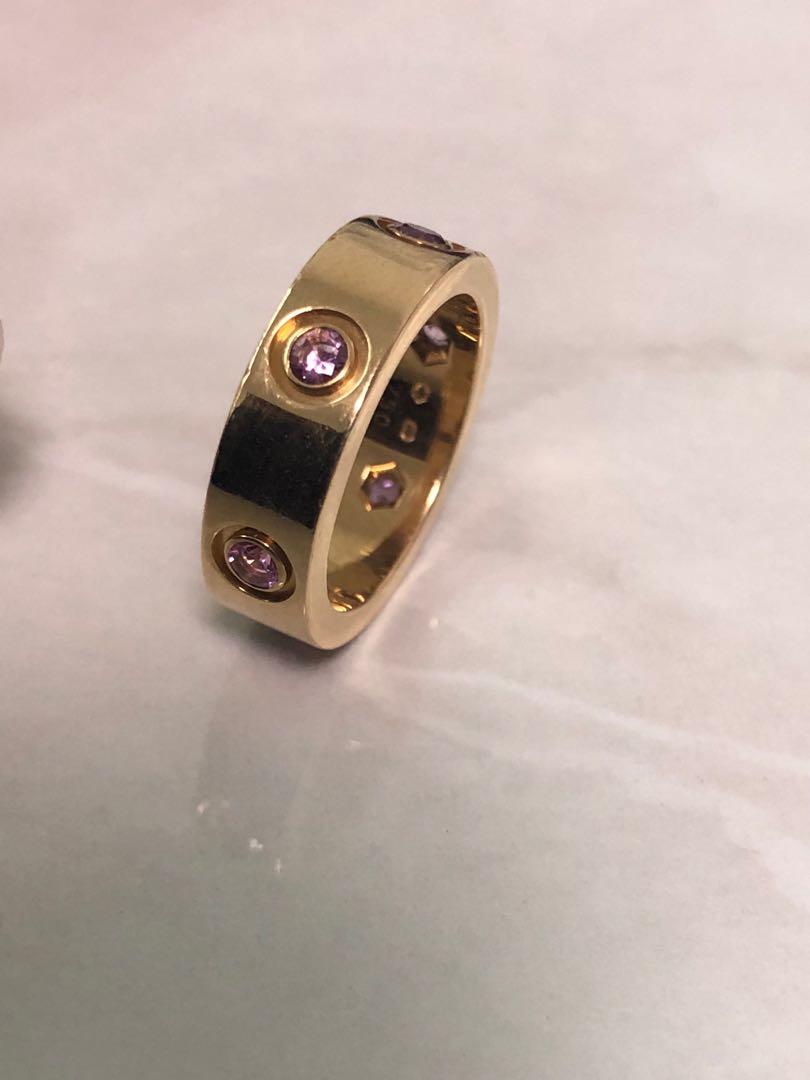 Cartier cheap multicolor ring