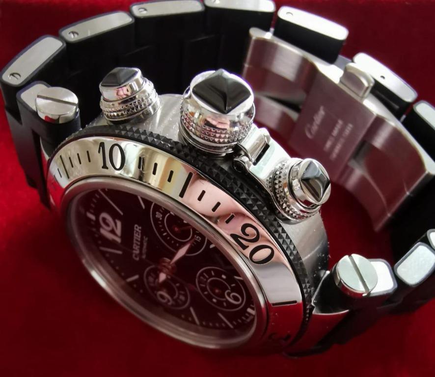 Cartier pasha hotsell seatimer chronograph