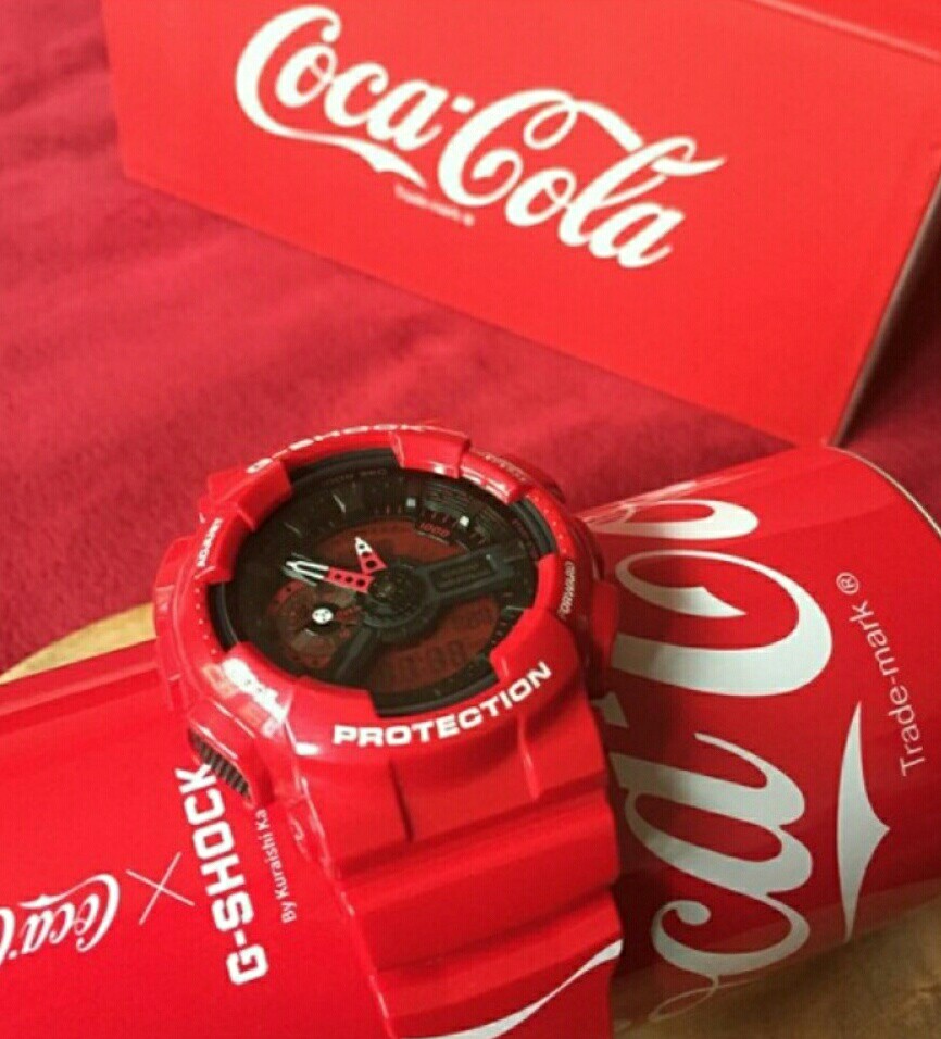 Casio G-Shock Limited edition X coca cola 2019, Men's Fashion, Watches on  Carousell