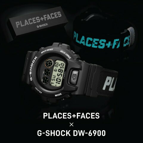 Casio G-shock x Places+Faces, DW6900, dw6900, gshock ...