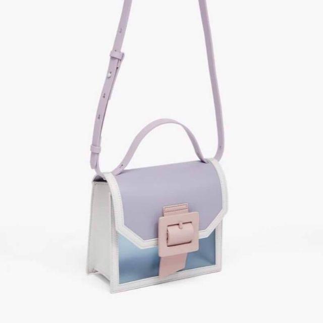 See through 2025 effect buckle bag
