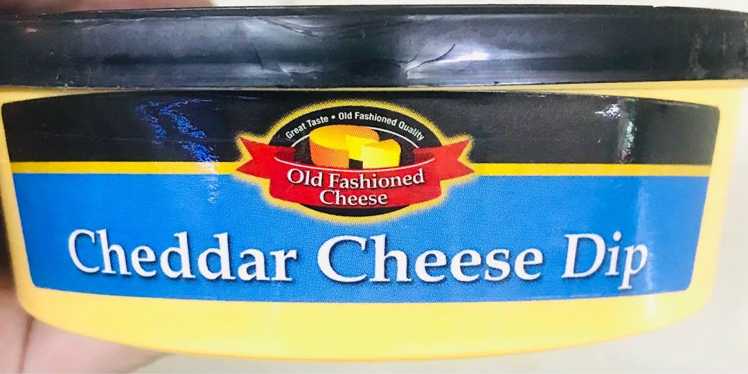 Cheddar Cheese Dip Old Fashioned Cheese 180g, Food & Drinks, Packaged