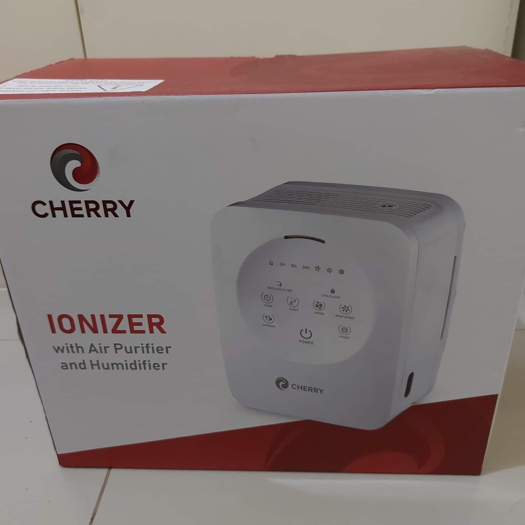 Cherry ionizer with air online purifier and humidifier