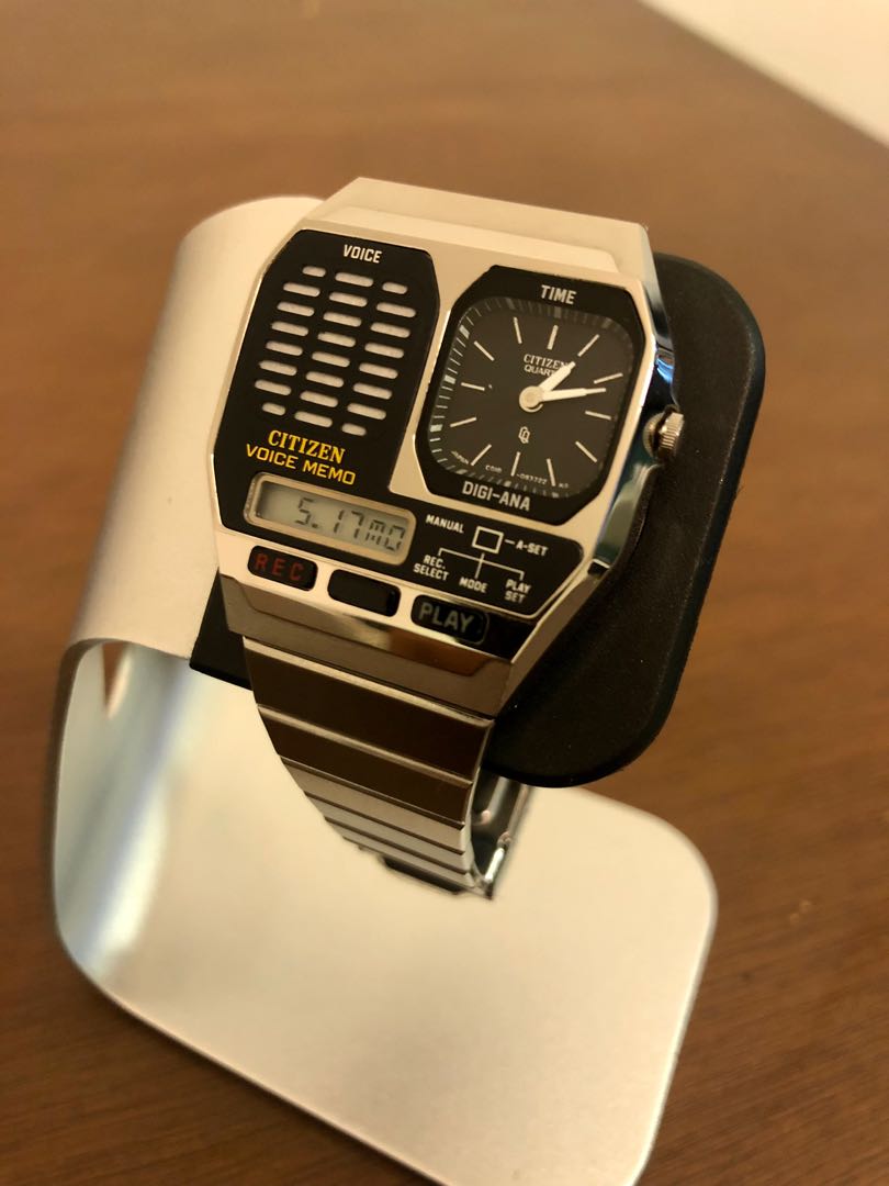 Citizen voice memo vintage watch SUPER RARE LIKE NEW