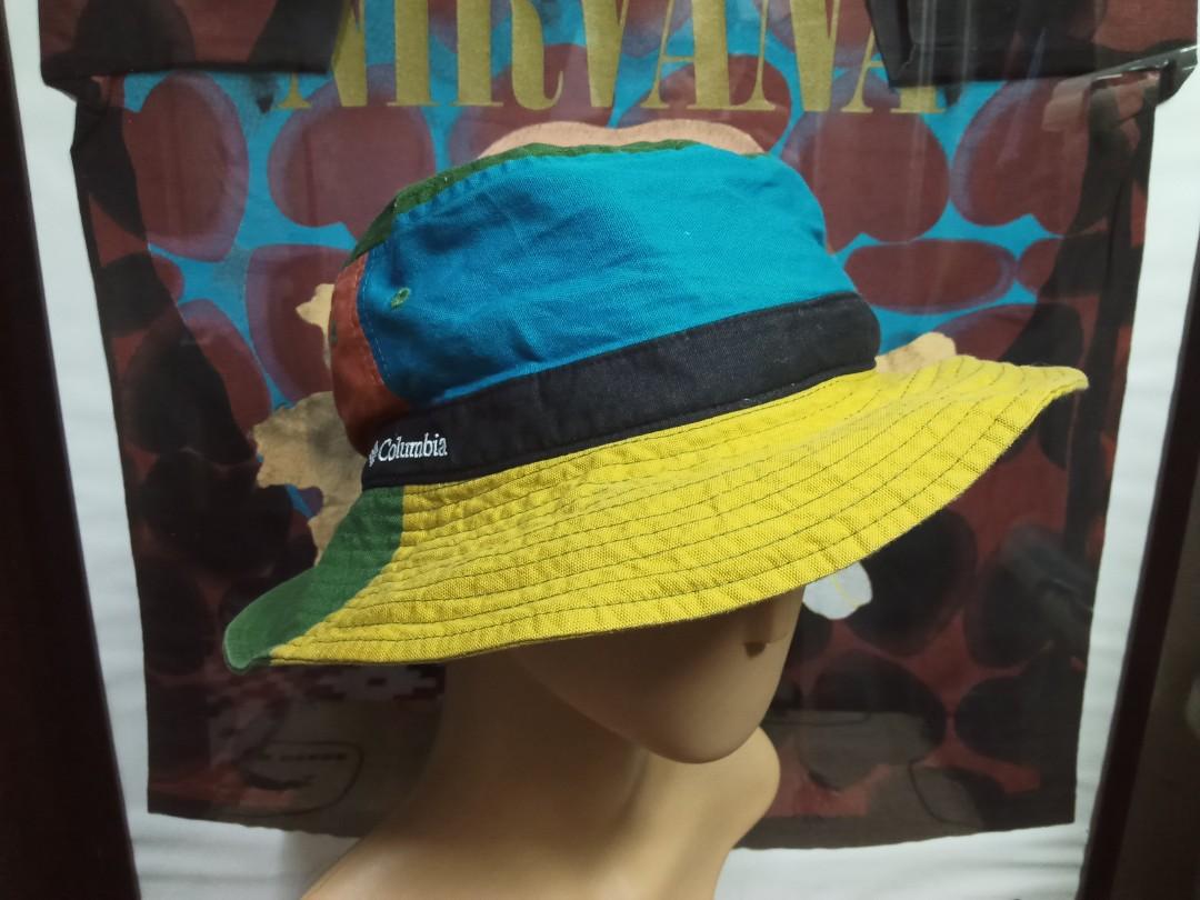 COLUMBIA bucket hat, Men's Fashion, Watches & Accessories, Cap & Hats on  Carousell