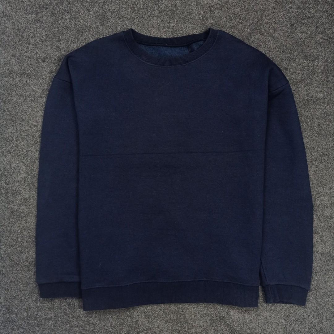 Crewneck polos navy clearance