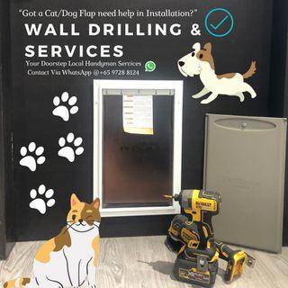 Dog Flap / Cat Flap / Cat Door / Pet Door / Freedom Door , (PetSafe Branded) Supply & Install All In
