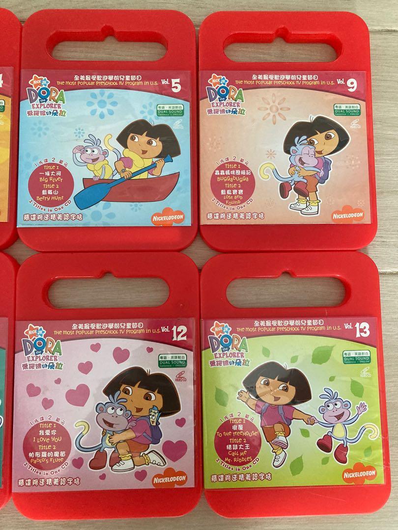 粵語 英語 Dora the explorer 愛探險的朵拉 VCD 8隻 Video 光碟
