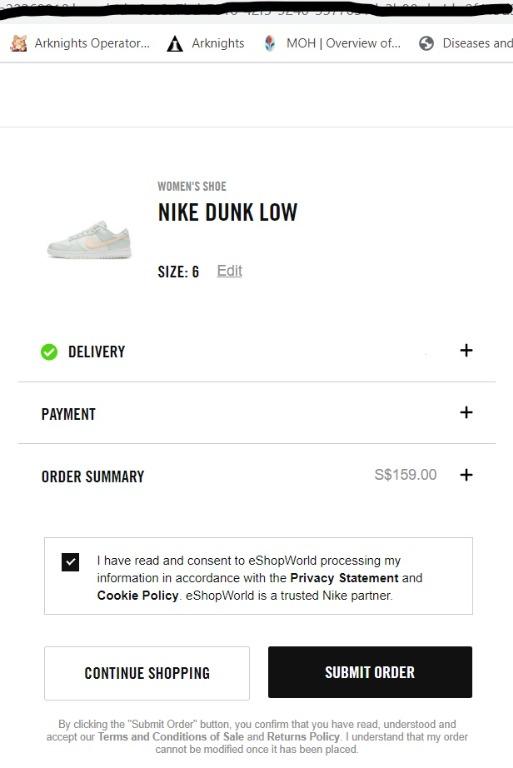 Eshopworld nike observen