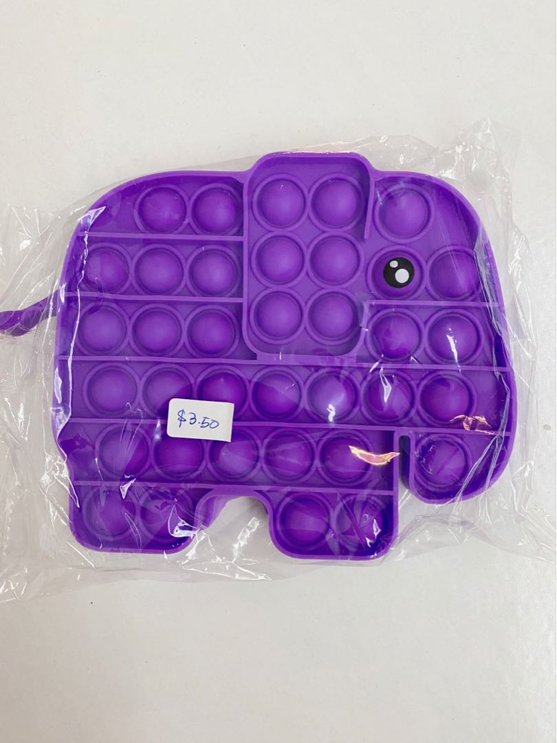 Elephant Pop It, Hobbies & Toys, Books & Magazines, Children's Books on