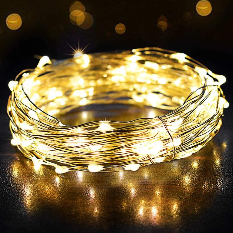Fairy Lights OMERIL 12m 39ft 120 LEDs String Lights IP65