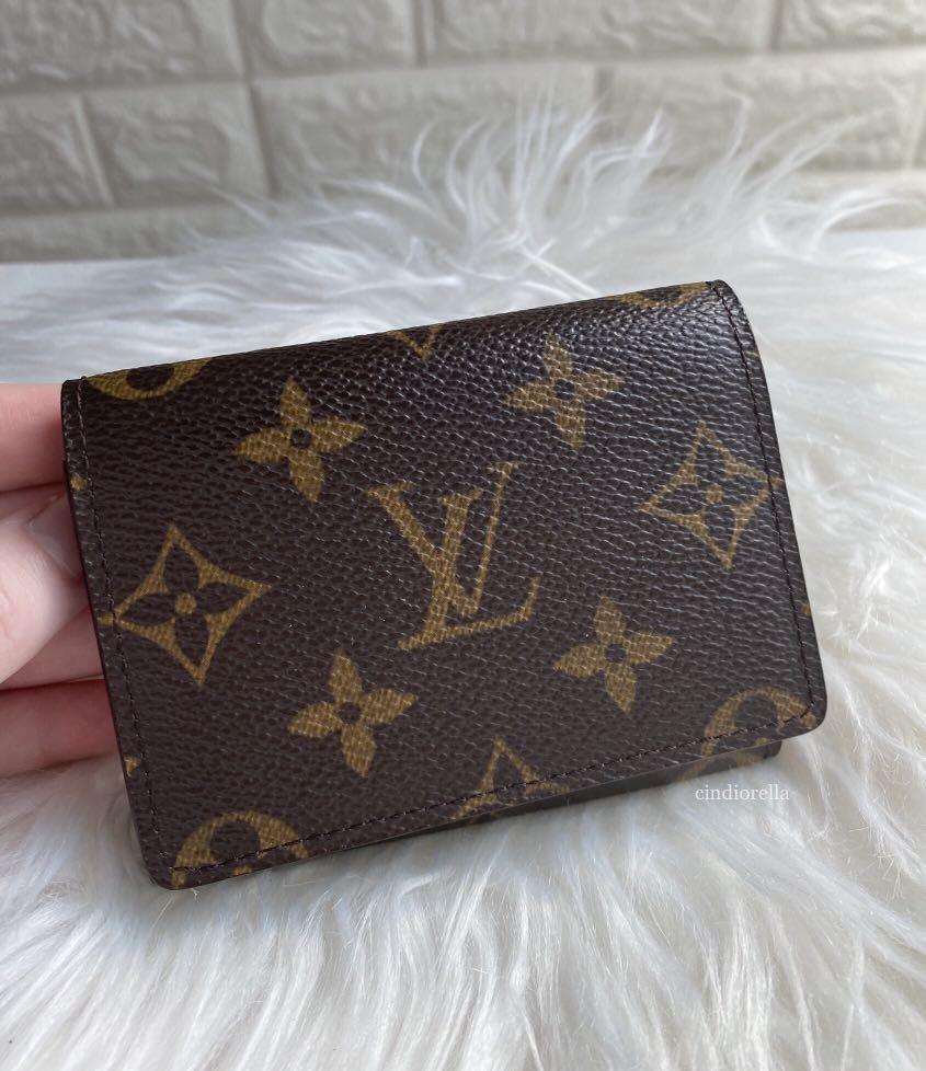 Louis Vuitton Enveloppe Carte de Visite What CAN FIT in Monogram Small  Wallet/LV SLG How many cards? 