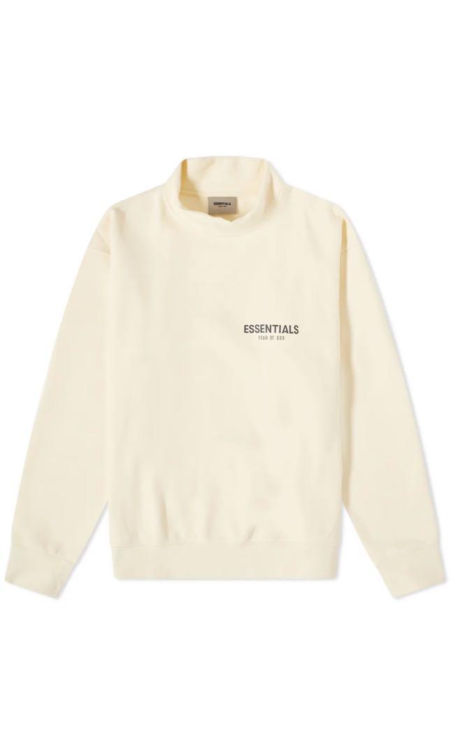 Essentials crewneck cream shop