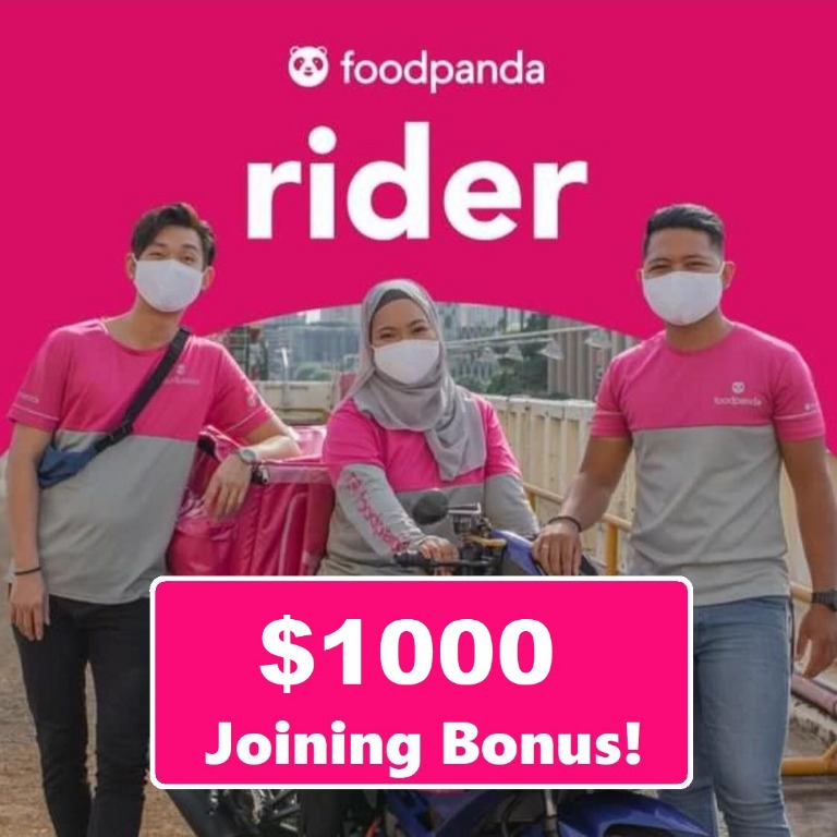 Foodpanda Food Delivery Rider 35 H Jobs Transport Delivery On Carousell