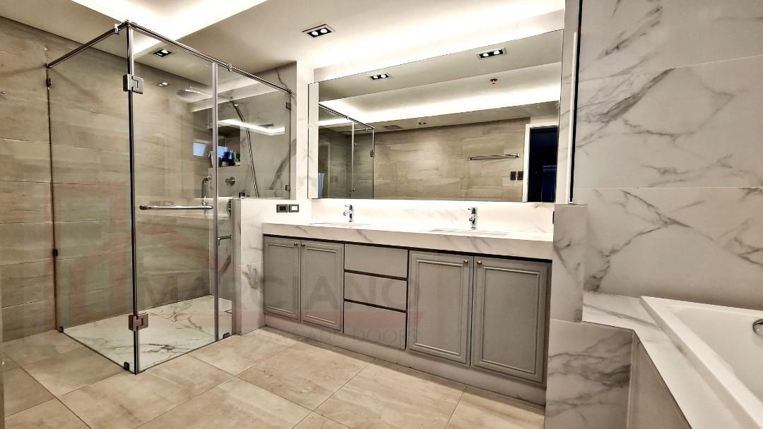 Frameless Shower Enclosure Clea Glass 0024 Babies Kids Bathing Changing Bathtub Bath Accessories On Carousell