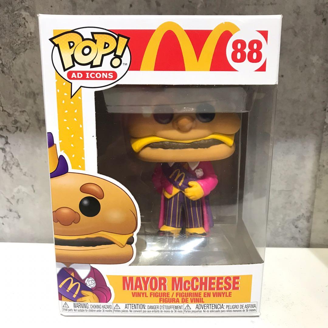 大清貨！Funko Pop 88 McDonald's - Mayor McCheese 芝士漢堡市長