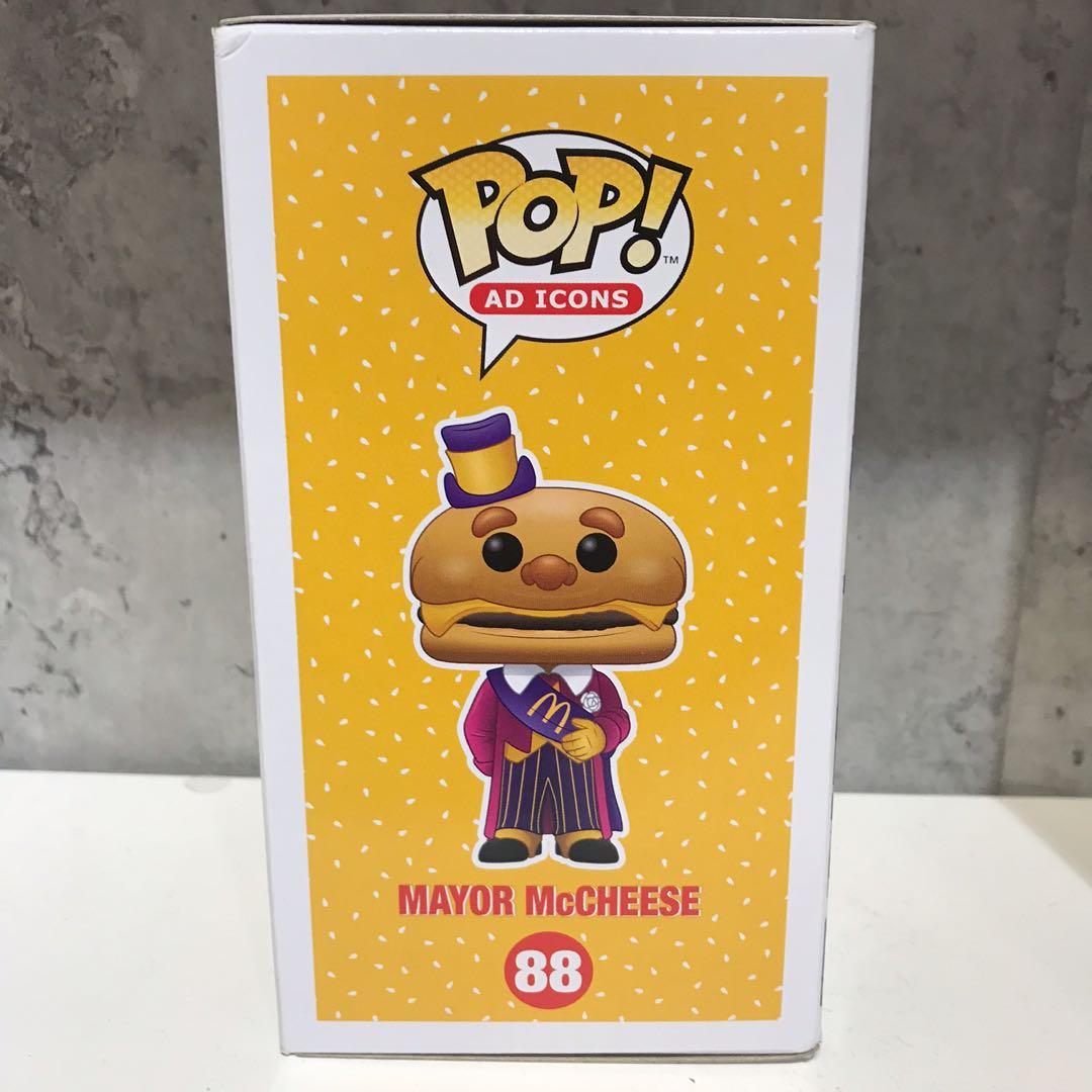 大清貨！Funko Pop 88 McDonald's - Mayor McCheese 芝士漢堡市長