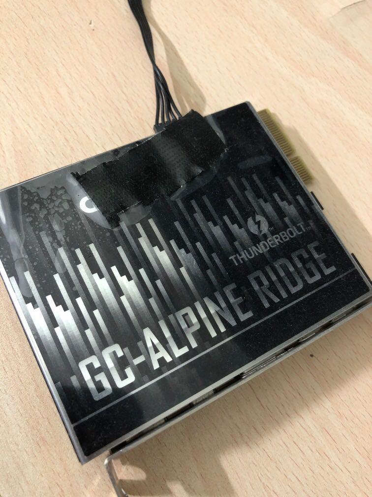 Gc Alpine Ridge Thunderbolt 3 Card Pcie For Mac Pro 4 1 5 1 Hackintosh Windows Computers Tech Parts Accessories Networking On Carousell